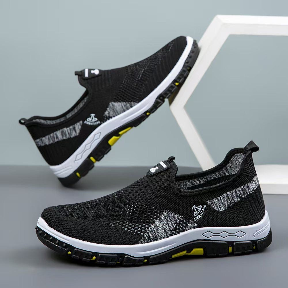 Damen Sportschuhe Atmungsaktiv Slip-On bequem Flexibel
