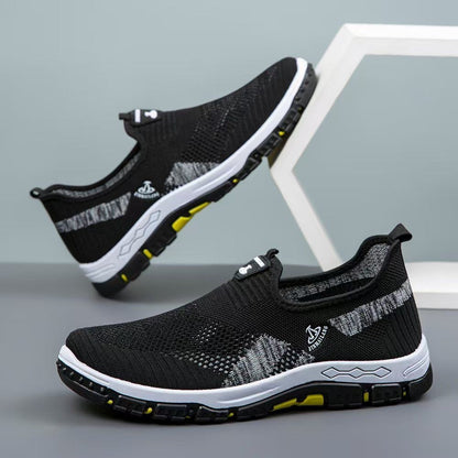 Damen Sportschuhe Atmungsaktiv Slip-On bequem Flexibel