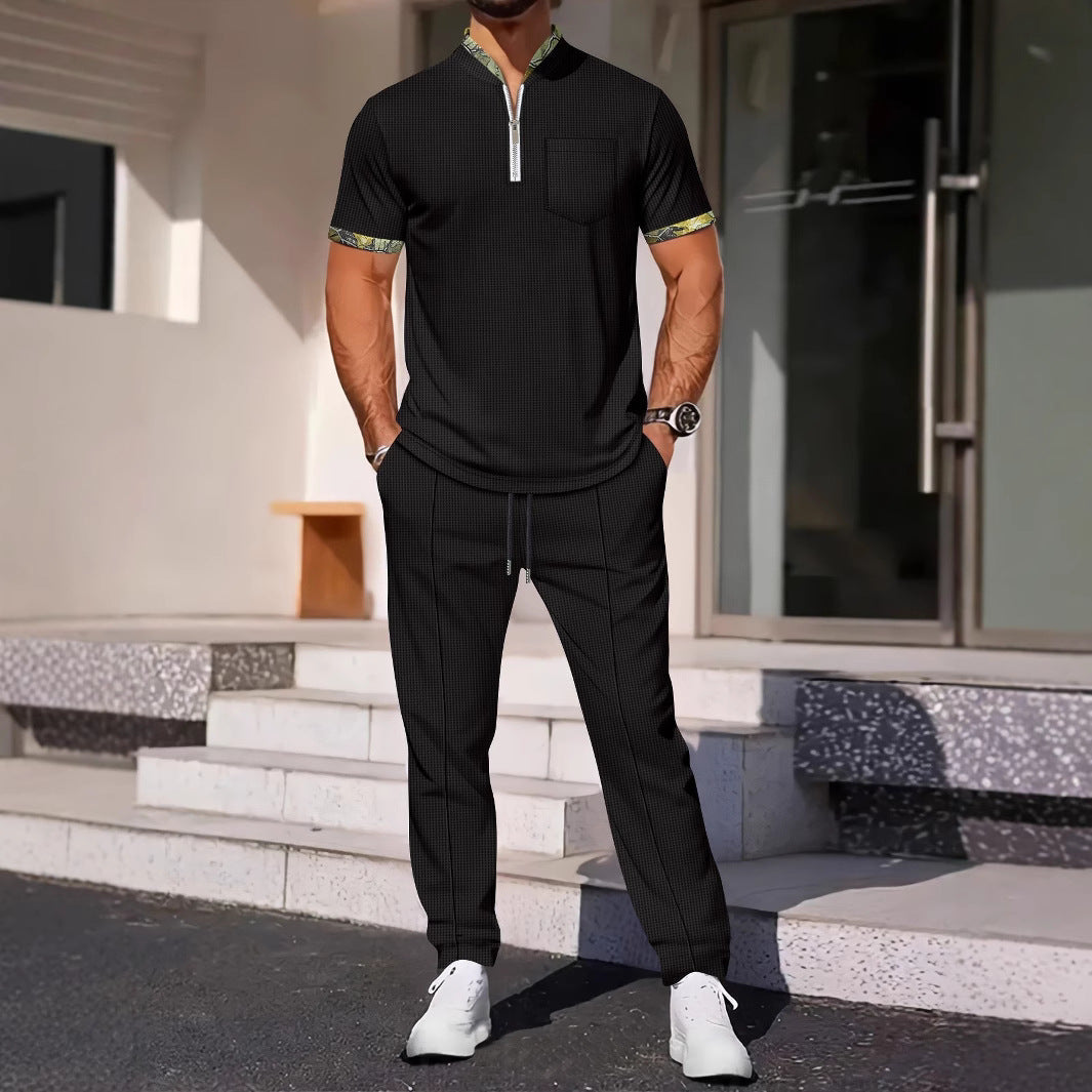 Herren Sportanzug Modern Kurzarm Funktionsbekleidung