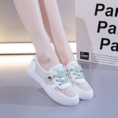 Damen Sneaker Luftig Mesh Sportlich Elastisch