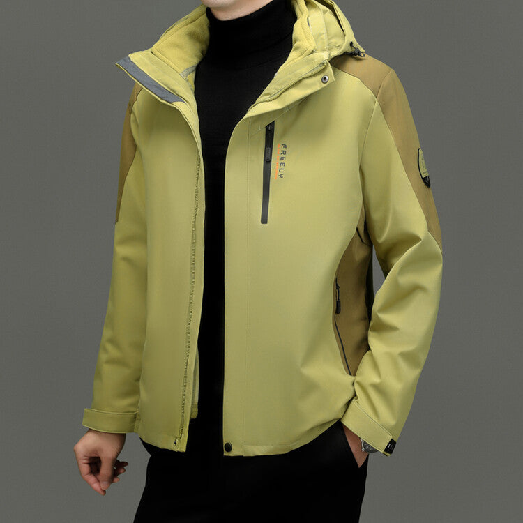 Herren Outdoorjacke Wasserabweisend Winddicht Funktionell