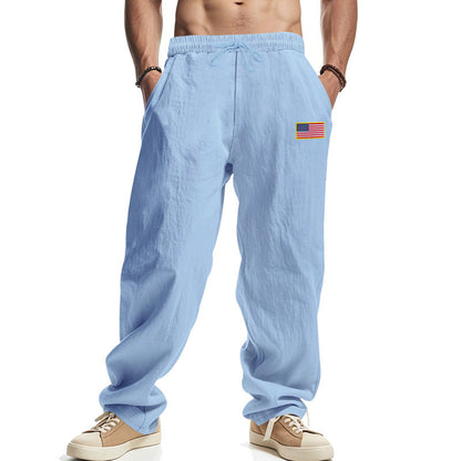Herren Freizeithose Bequem Elastisch Mit Taschen