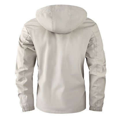 Herren Winterjacke Isoliert Warm Fellkragen Modern