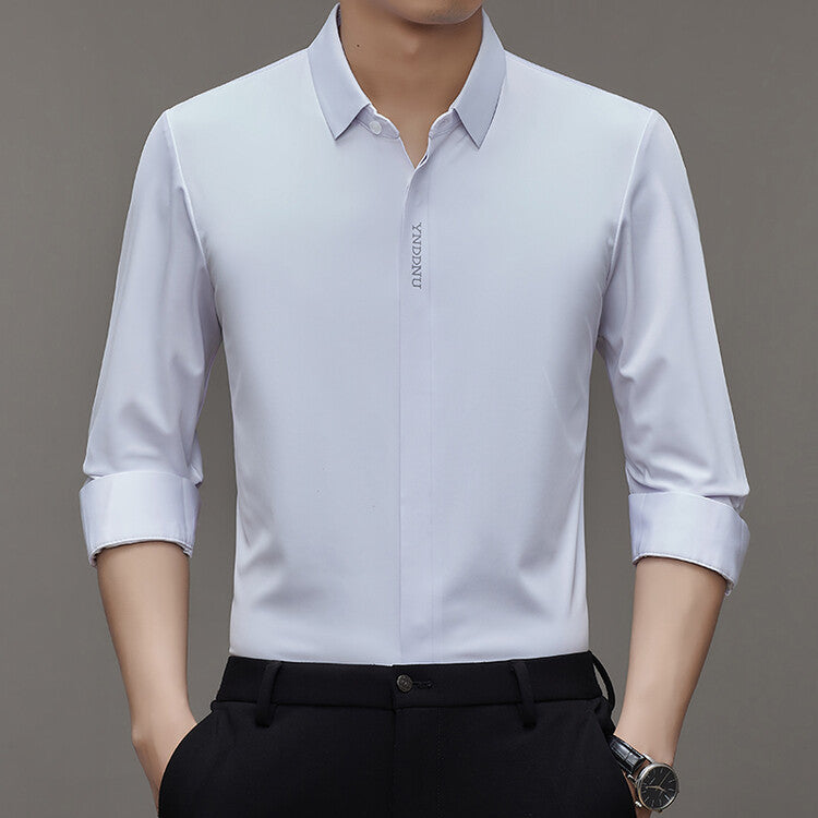 Herren Langarmhemd Modern Feuchtigkeitsregulierend - BerlinGlamour