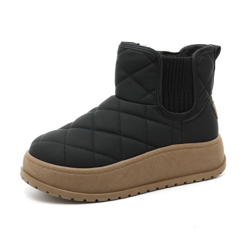 Damen Sneaker Warm Fleece Innenleben Rutschfest - BerlinGlamour