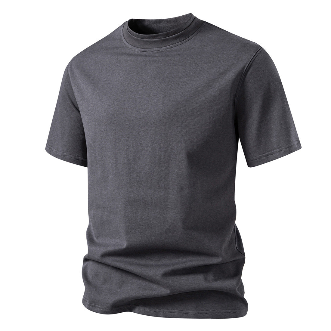 Herren Rundhals-Shirt aus Baumwolle Qualität Made