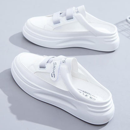 Damen Sneaker Slip-On Weich atmungsaktiv Komfortschuhe