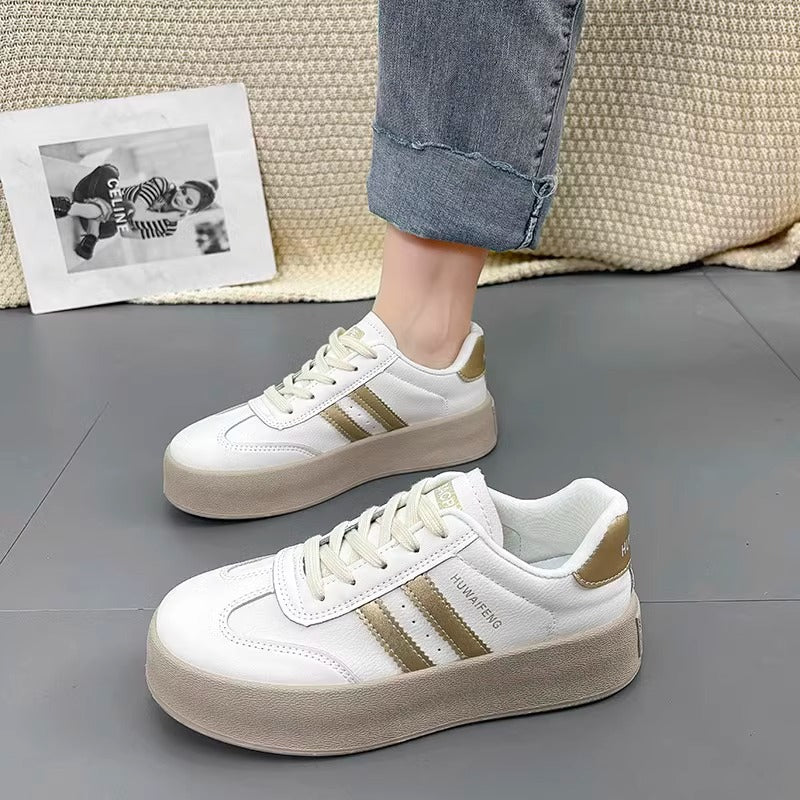 Damen Sneaker Plateau Schuhe Elegant Rutschfest - BerlinGlamour