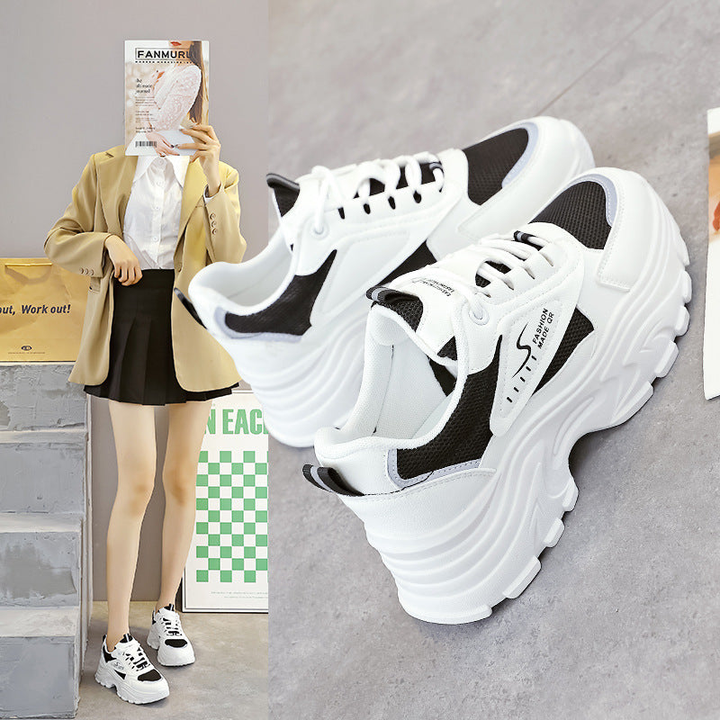 Damen Sneaker Chunky atmungsaktiv Stoßdämpfer - BerlinGlamour