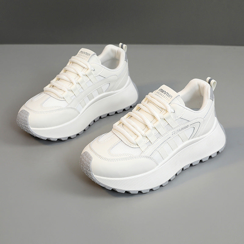 Damen Sneaker Sportlich Chunky Atmungsaktiv Comfort