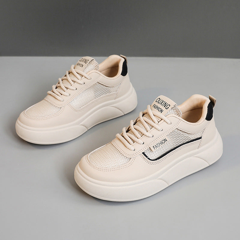 Damen Sneaker Sportschuhe Atmungsaktiv Komfortabel