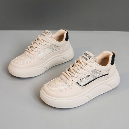 Damen Sneaker Sportschuhe Atmungsaktiv Komfortabel