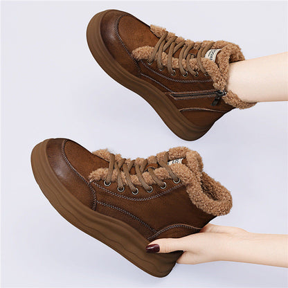 Damen Winterstiefel Kuschelig Rutschfest Schnee - BerlinGlamour