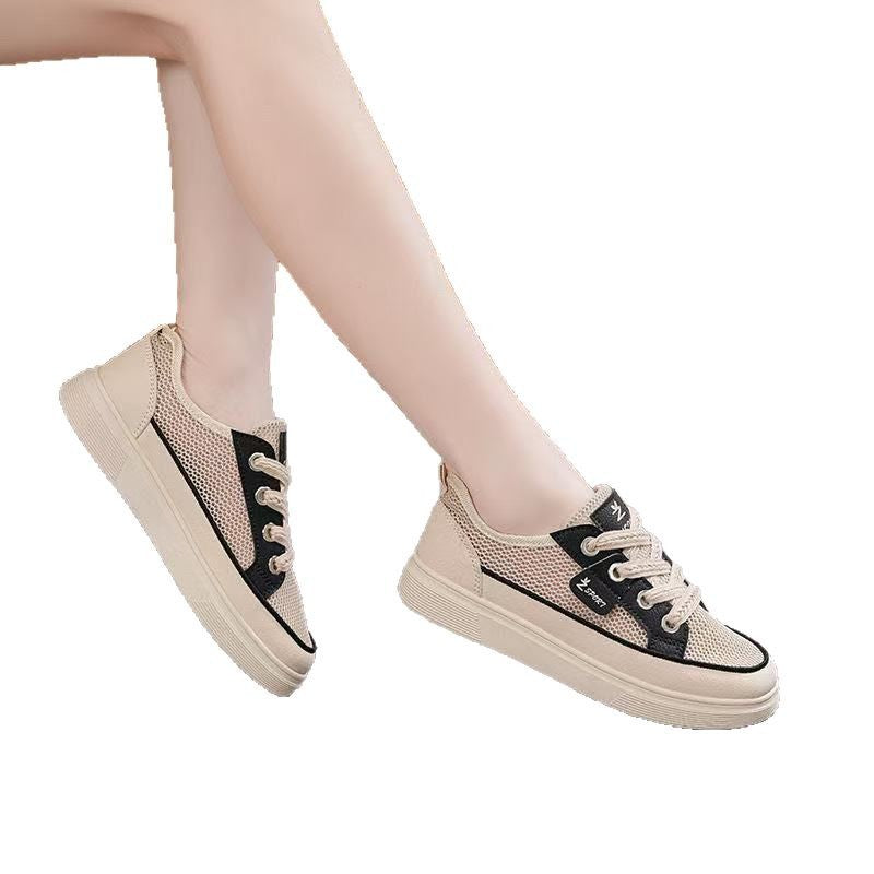 Damen Sneaker Sport Atmungsaktiv Freizeit Schuhe Bequem