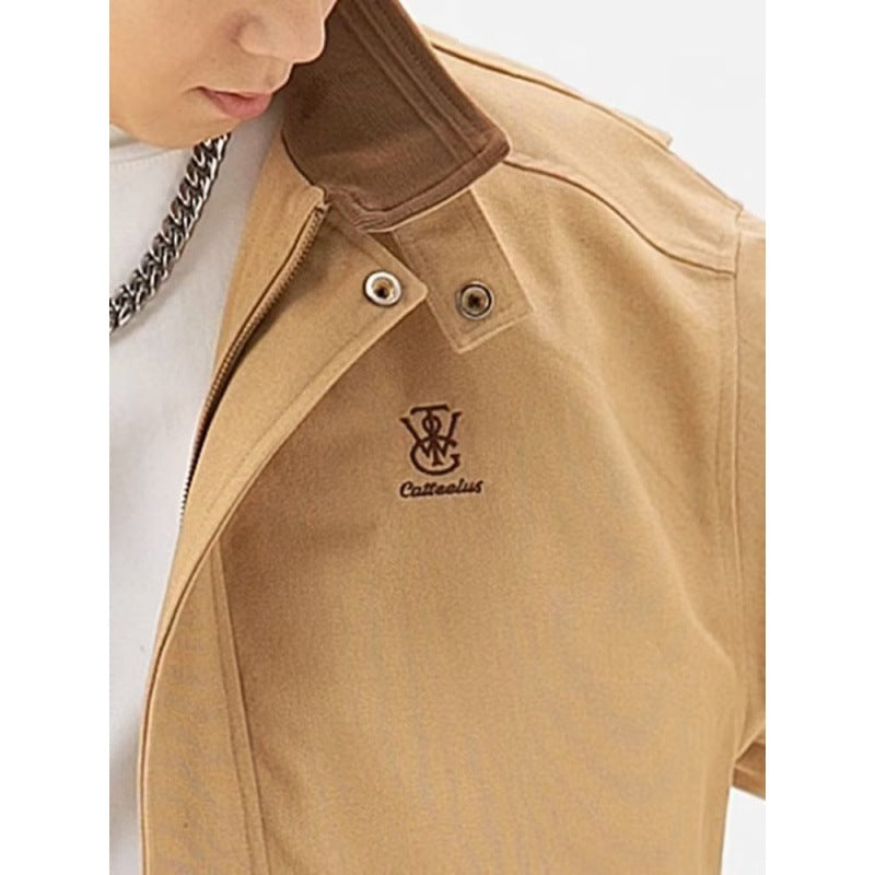 Herren Arbeitsjacke Robust Mit Taschen Elastisch