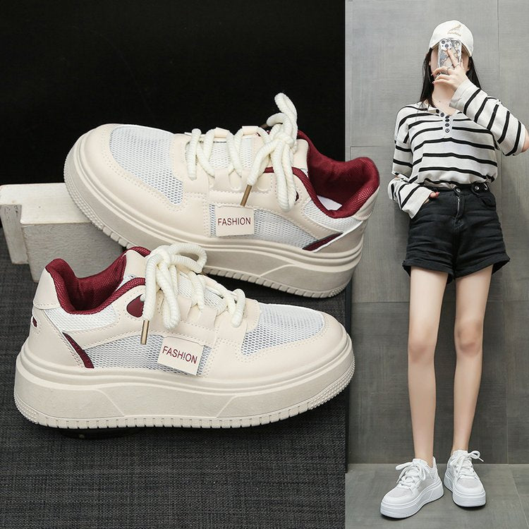 Damen Sneaker Sportlich Moderne Heidi Style
