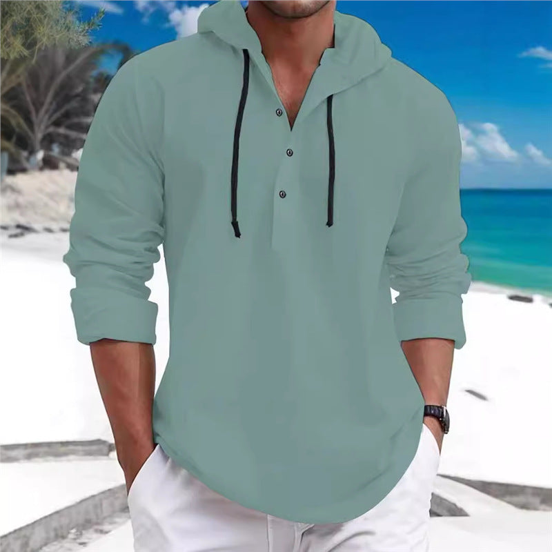 Herren Kapuzenpullover Sportlich Freizeit Modern