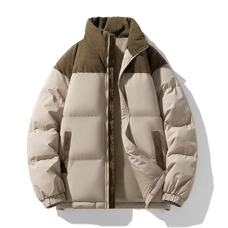 Funktionelle Herren Steppjacke Modern Schwarz