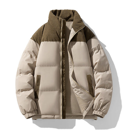 Funktionelle Herren Steppjacke Modern Schwarz