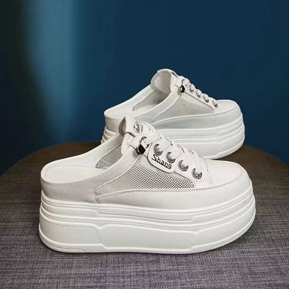 Damen Plateausneaker Mesh Bequem Schnellmodell - BerlinGlamour