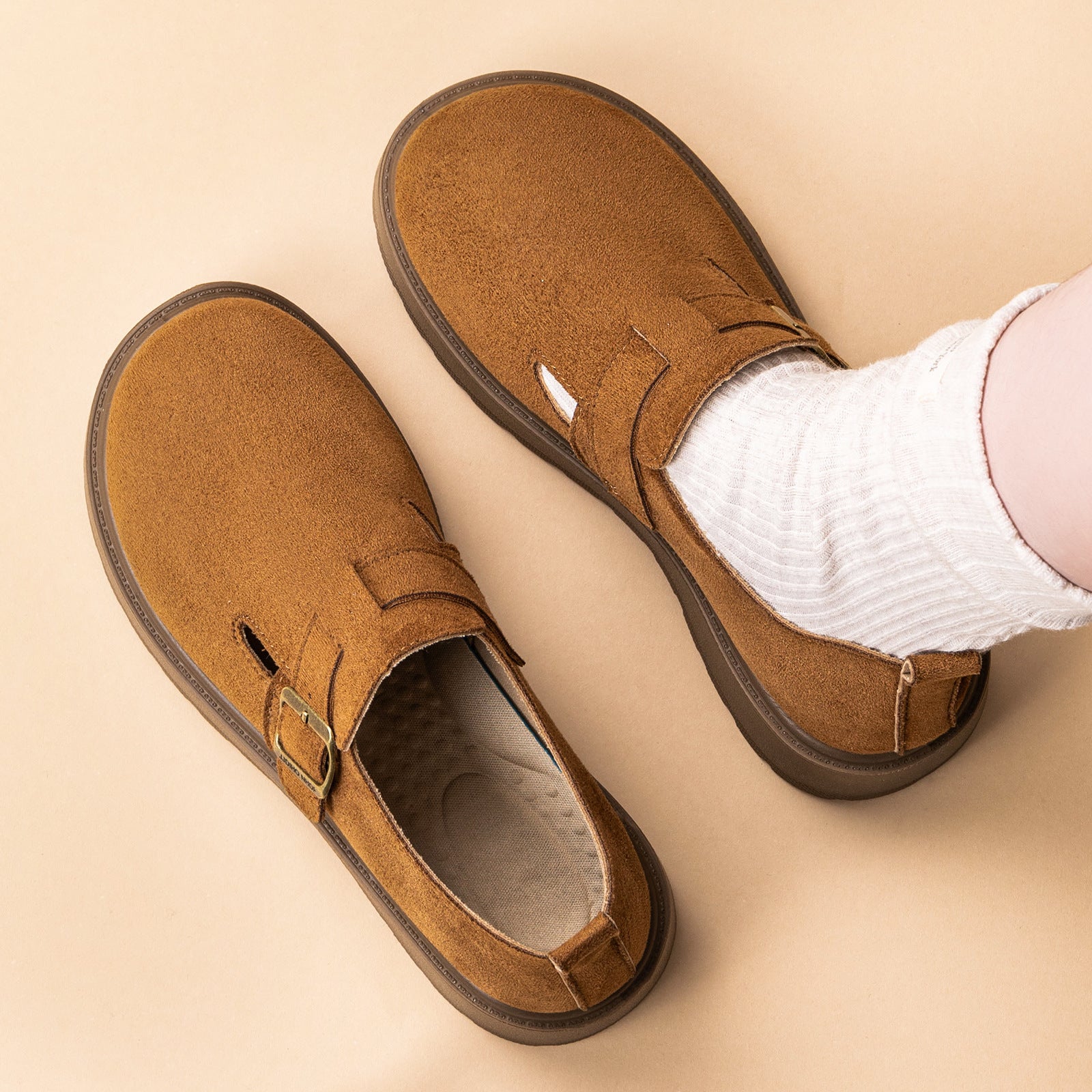 Damen Clogs Bequem Verstellbar Modisch - BerlinGlamour