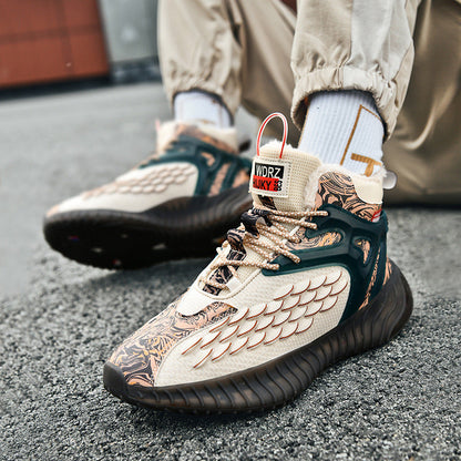 Damen Sneaker Sportlich Einzigartig Heidi Style