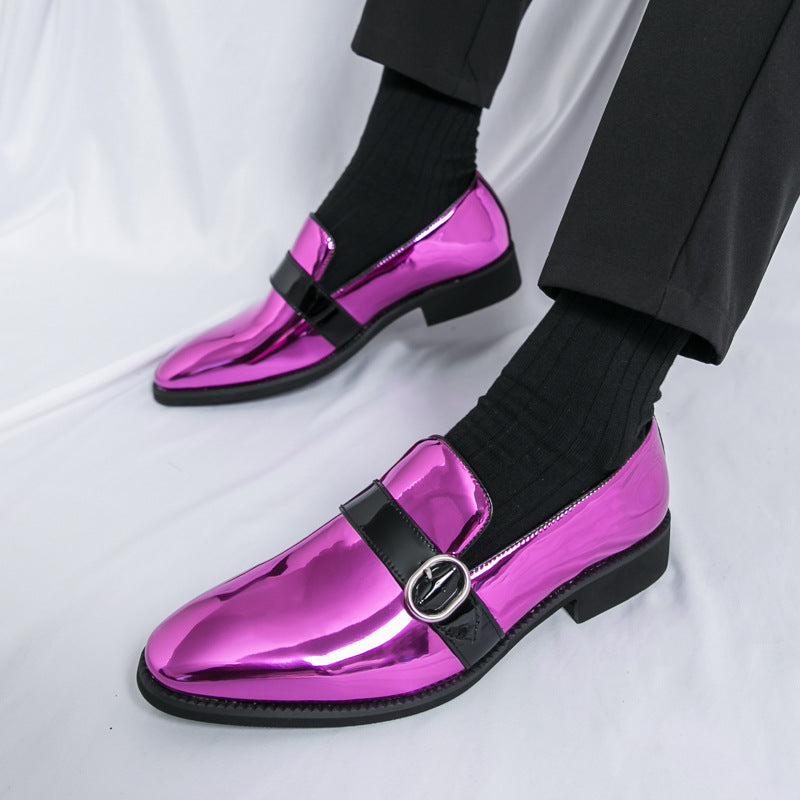 Damen Mokassins Elegant Schnallen Detail Modern - BerlinGlamour