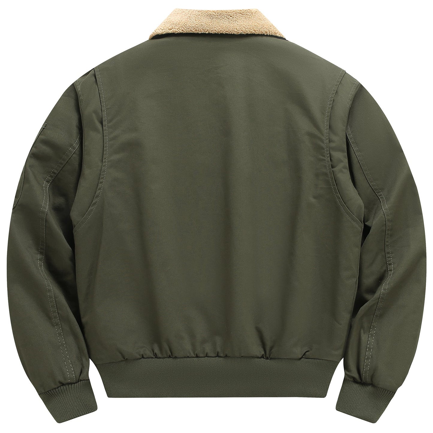 Herren Freizeitjacke Weich Teddyfutter Funktionstaschen