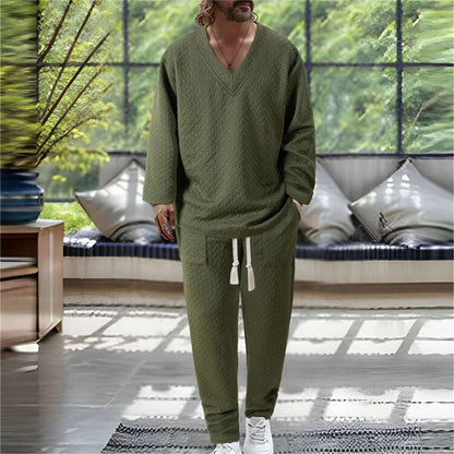 Herren Strickanzug Bequem Elegant Modern