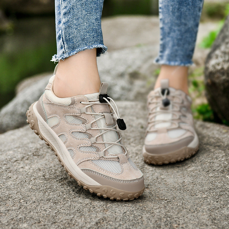 Damen Trail-Laufschuhe Schnell Schnürsystem Rutschfest - BerlinGlamour