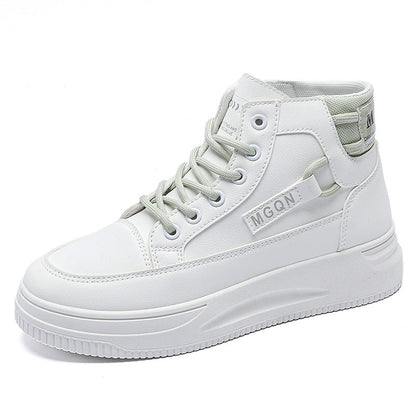 Damen Sneaker High-Top Laufschuhe bequem Rutschfest