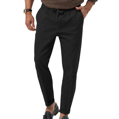 Herren Chino-Hose Leicht Elastisch Mit Taschen