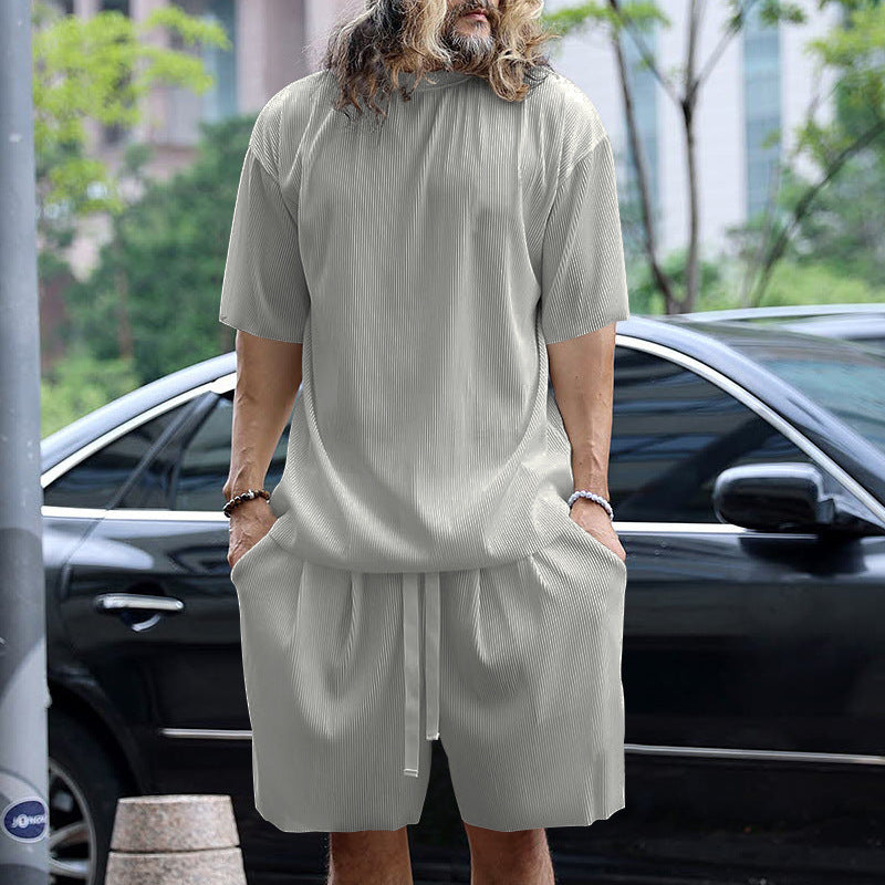 Herren Freizeit-Set atmungsaktiv elastisch Bequem