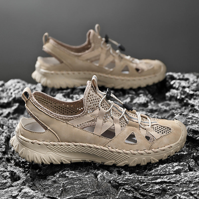 Damen Sandalen Bequem Atmungsaktiv Komfortschuhe Sommer