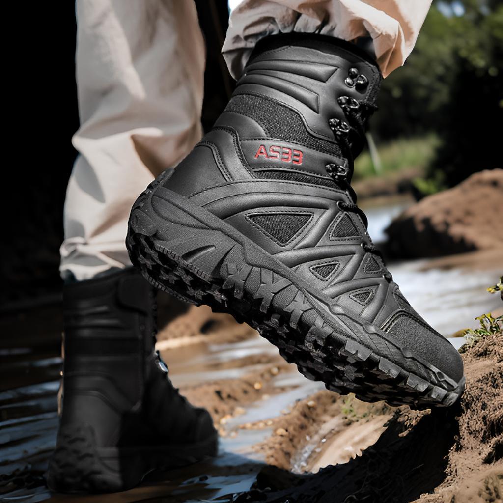 Herren Stiefel Tactical robust Knöchelhoch Schutzschuhe - BerlinGlamour