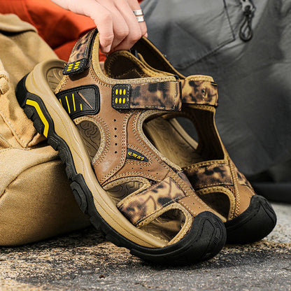 Damen Trekkingsandalen Sportlich Verstellbar Rutschfest