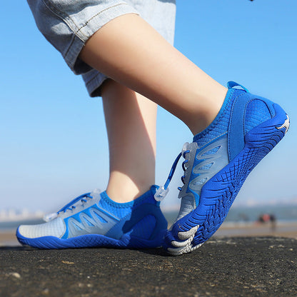 Damen Wasserschuhe Bequem Atmungsaktiv Sommer