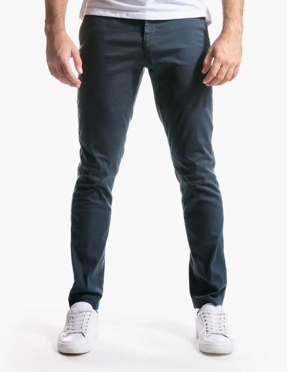 Herren Chinohose Elastisch Slim Fit Modern