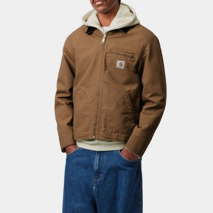 Herren Utility Jacke Praktisch Reißverschluss Modern - BerlinGlamour