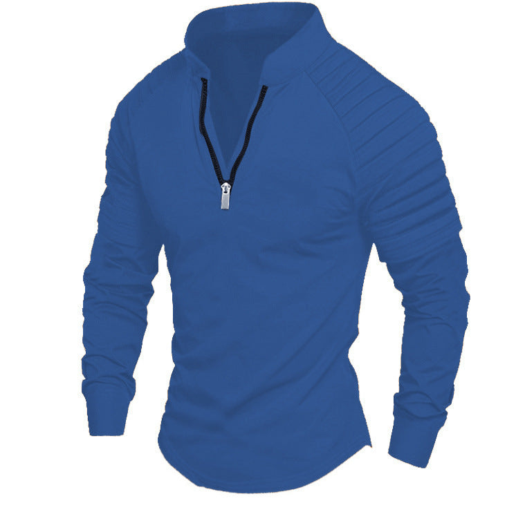 Herren Sportpullover Modern mit Zip und Stylish Look