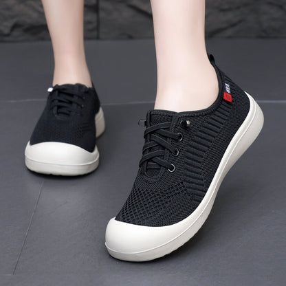 Damen Freizeitschuhe Leicht Atmungsaktiv Elastisch Sportlich