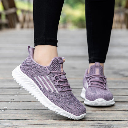 Damen Sneaker Ultraleicht Atmungsaktiv Sport Schuhe - BerlinGlamour