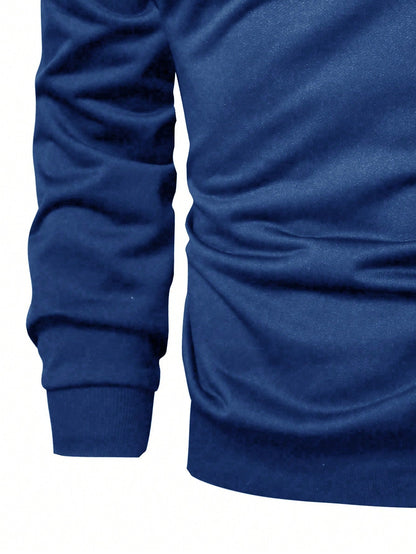 Herren Hoodie Kapuze Praktisch Mit Taschen