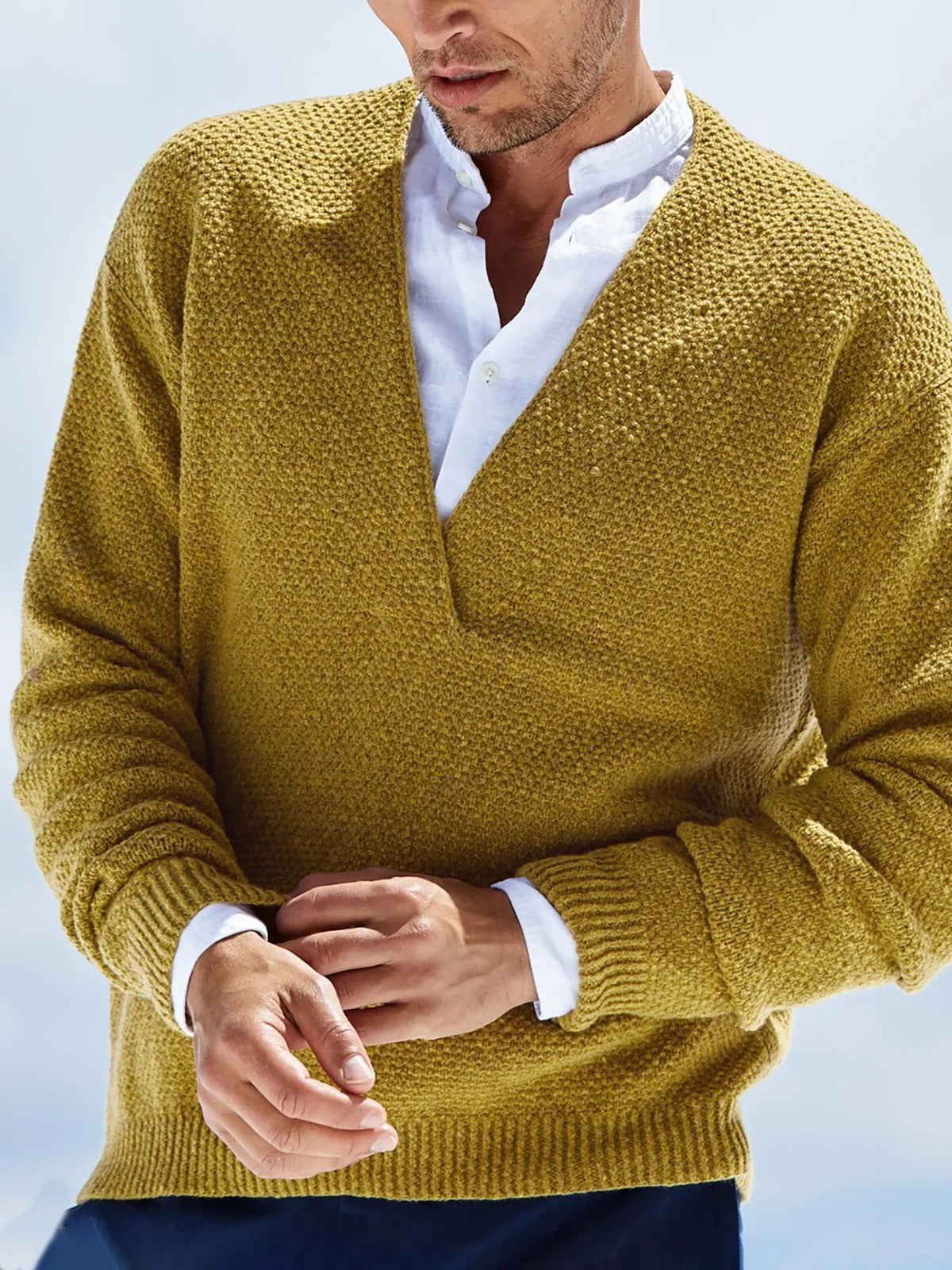 Herren Strickpullover Vintage Berlin Style
