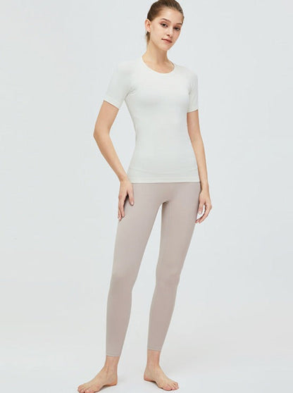 Sportliches Damen Crop Top Slim Fit Aktiv