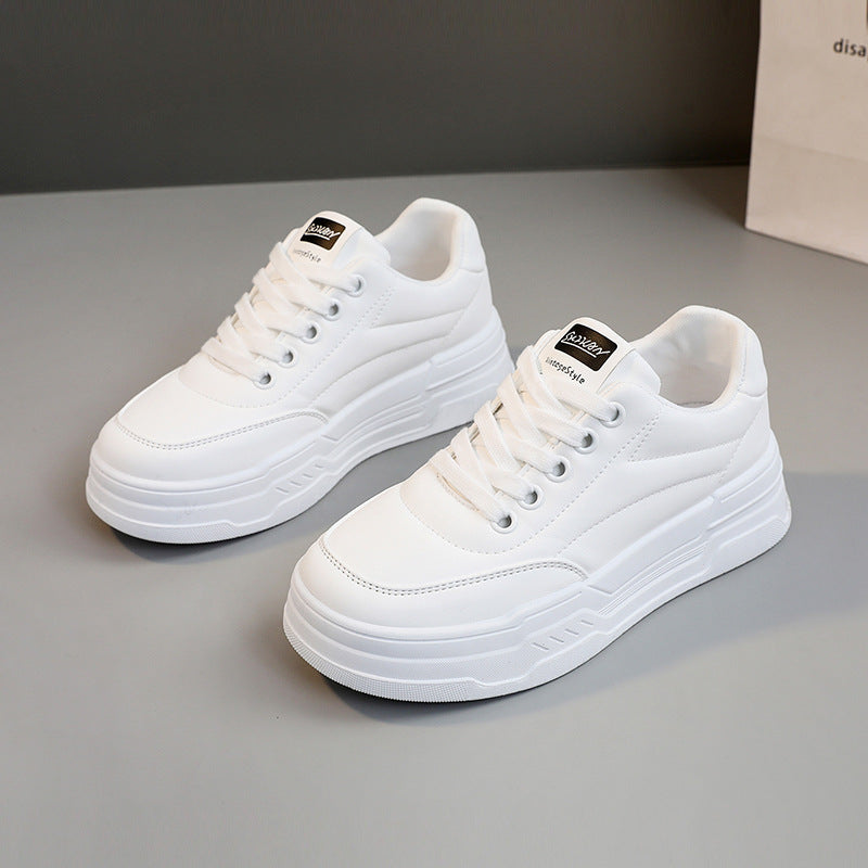 Damen Sneaker Plattform Sportlich Robust