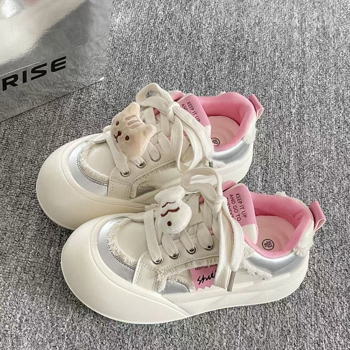 Damen Sneaker Tiermotiv Weiche Sohle Sportlich - BerlinGlamour