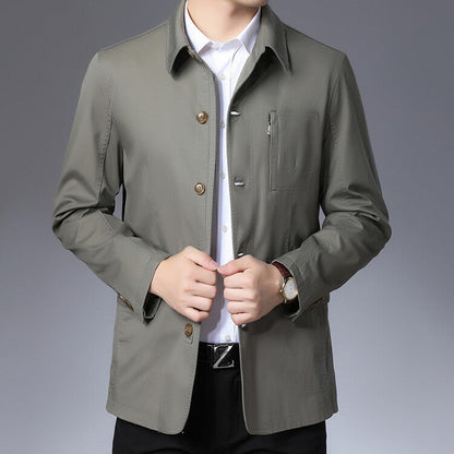 Herren Freizeitjacke Elegante Casual Modern