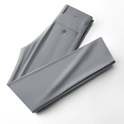 Herren Anzughose Slim Fit Komfort Bund Elegant