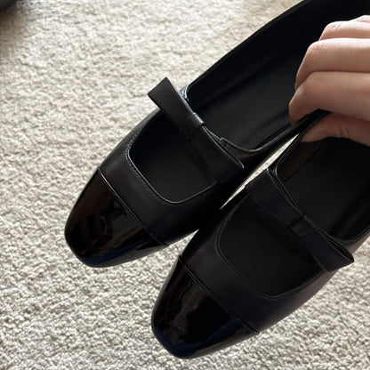 Damen Ballerinas Elegante Mary Jane Schuhe mit Riemen